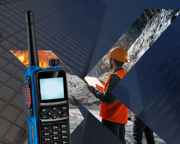 communication device for mining